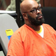 Marion “Suge” Knight at a preliminary hearing at the Criminal Courts Building on April 8, 2015, in Los Angeles
David Buchan/Getty Images